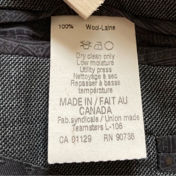 Lauren by Ralph Lauren 100% Wool Blazer | Macy's Men's Store | Size 50L - Flaws - Picture 8 of 14